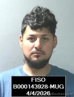 Mugshot of Michael Anthony Moreno-Morales booked in Finney County, Kansas on April 4, 2026