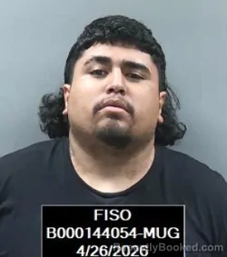 Mugshot of Anthony Morales booked in Finney County, Kansas on April 26, 2026