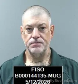 Mugshot of Justin Lee Dunn booked in Finney County, Kansas on May 12, 2026