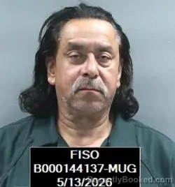 Mugshot of Johnny Ray Valenzuela booked in Finney County, Kansas on May 12, 2026