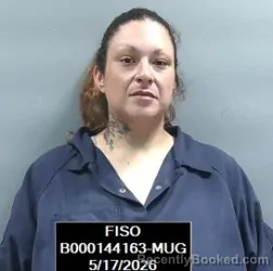 Mugshot of Erika Dawn Castillo booked in Finney County, Kansas on May 17, 2026