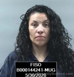 Mugshot of Carmen Ortiz booked in Finney County, Kansas on May 30, 2026