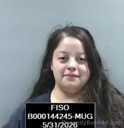 Mugshot of Natalie Villagran booked in Finney County, Kansas on May 31, 2026