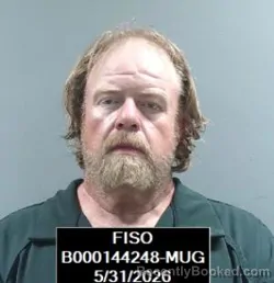 Mugshot of Steven Doy Harp booked in Finney County, Kansas on May 31, 2026
