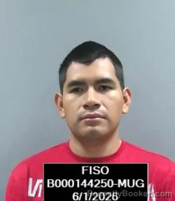 Mugshot of Isidro Ramos-Castro booked in Finney County, Kansas on June 1, 2026