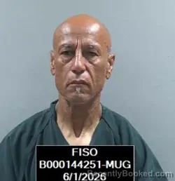 Mugshot of Ruben Rodriguez Arispe booked in Finney County, Kansas on June 1, 2026