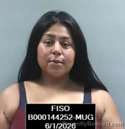 Mugshot of Yesenia Teresa Moreno booked in Finney County, Kansas on June 1, 2026