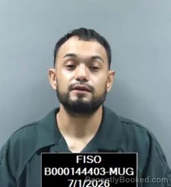 Mugshot of Jayce Morales booked in Finney County, Kansas on July 1, 2026