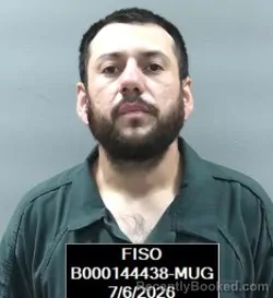 Mugshot of Elijah Garcia booked in Finney County, Kansas on July 6, 2026