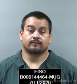 Mugshot of Derrick Lawrence Garcia booked in Finney County, Kansas on July 11, 2026