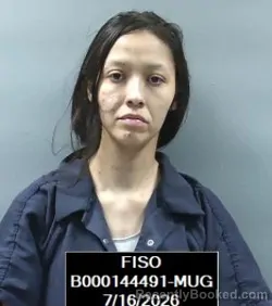 Mugshot of Daisy Magaly Hernandez booked in Finney County, Kansas on July 16, 2026