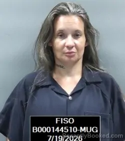 Mugshot of Shayla Nicole Wallace booked in Finney County, Kansas on July 19, 2026