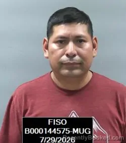 Mugshot of Juan Bautista Alonzo-Perez booked in Finney County, Kansas on July 29, 2026