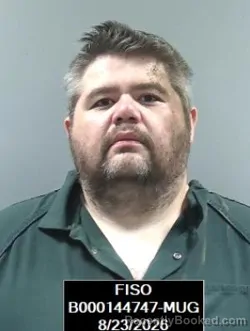 Mugshot of Colton Aric Newell booked in Finney County, Kansas on August 23, 2026