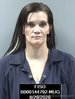 Mugshot of Tara Leenea Slocum booked in Finney County, Kansas on August 29, 2026