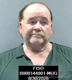 Mugshot of Mark Allen Bridges booked in Finney County, Kansas on August 30, 2026