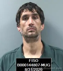 Mugshot of Enrique Ricardo Gonzalez booked in Finney County, Kansas on August 31, 2026