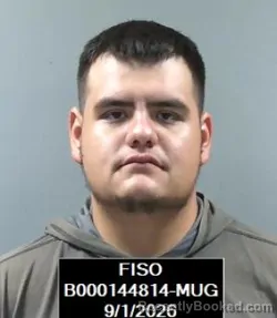 Mugshot of Elijah David Rangel booked in Finney County, Kansas on September 1, 2026