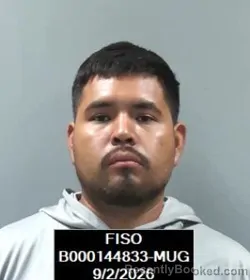 Mugshot of Carlos Valle-Lopez booked in Finney County, Kansas on September 2, 2026