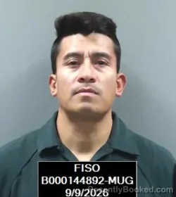 Mugshot of Manuel Martinez-Dejesus booked in Finney County, Kansas on September 9, 2026