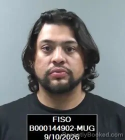 Mugshot of Luis Lopez-Quintanilla booked in Finney County, Kansas on September 10, 2026