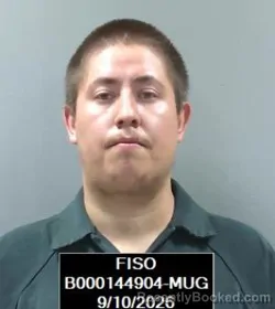 Mugshot of Fernando Dixon Eichhorn booked in Finney County, Kansas on September 10, 2026