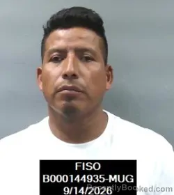 Mugshot of Tomas Calzada-Hernandez booked in Finney County, Kansas on September 14, 2026