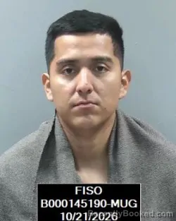 Mugshot of Edwin Hilario Yos-Gutierrez booked in Finney County, Kansas on October 21, 2026