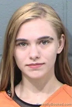 Mugshot of NATALYA EIANEL BRONAUGH booked in Geary County, Kansas on April 2, 2026