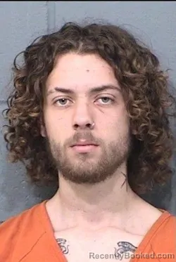 Mugshot of LEVI JAMES NEVIN booked in Geary County, Kansas on April 3, 2026