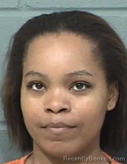 Mugshot of CECCA PASCALINE BRITT booked in Geary County, Kansas on April 23, 2026