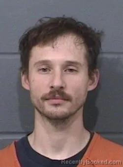 Mugshot of LOGAN PAUL HARRIS booked in Geary County, Kansas on April 24, 2026