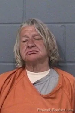 Mugshot of SABINE RENATE MORGAN booked in Geary County, Kansas on May 2, 2026