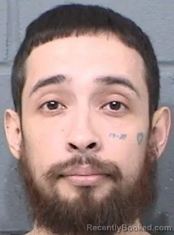 Mugshot of CHRISTIAN OSVALDO DOMINGUEZ booked in Geary County, Kansas on May 4, 2026