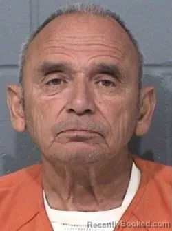 Mugshot of EDWARD THOMAS RIVAS booked in Geary County, Kansas on May 12, 2026