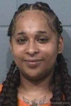 Mugshot of DOMINIQUE LASHAE BURROW booked in Geary County, Kansas on May 17, 2026