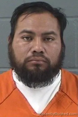 Mugshot of RUBEN N/A VASQUEZ booked in Geary County, Kansas on June 15, 2026