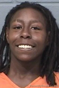 Mugshot of KYRIANNA LASHE JOHNSON booked in Geary County, Kansas on June 17, 2026