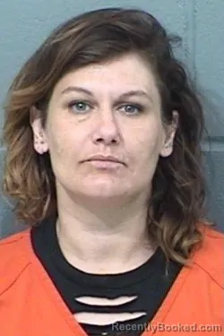 Mugshot of WHITNEY GALE LARIVIERE booked in Geary County, Kansas on June 18, 2026