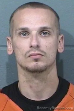 Mugshot of JUSTIN RYAN KENDRICK booked in Geary County, Kansas on June 25, 2026