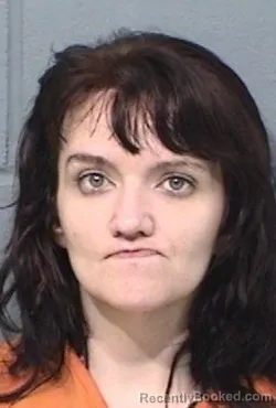 Mugshot of SAMANTHA LEE CAHILL booked in Geary County, Kansas on June 25, 2026