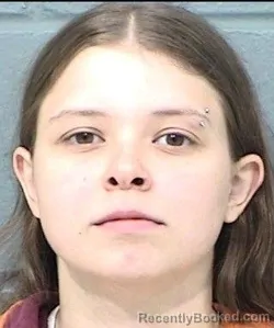 Mugshot of DESTINEE VERONICA CLARK booked in Geary County, Kansas on June 25, 2026
