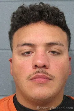 Mugshot of EMMANUEL VILLALOBOS FUENTES booked in Geary County, Kansas on July 6, 2026