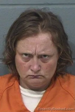 Mugshot of CHRYSTAL JUNE GIBSON booked in Geary County, Kansas on July 8, 2026