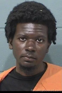 Mugshot of MARCUS IRVING BURROWS booked in Geary County, Kansas on July 8, 2026