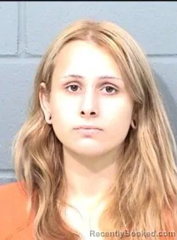 Mugshot of Janessa Rochelle Avig booked in Geary County, Kansas on August 19, 2026