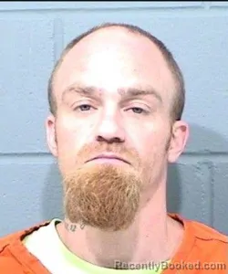 Mugshot of Adam Steven Parson booked in Geary County, Kansas on August 19, 2026