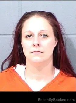 Mugshot of Teea Ashley Danette Jamison booked in Geary County, Kansas on August 19, 2026