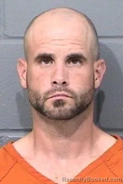 Mugshot of Kyle Lee Hodges booked in Geary County, Kansas on August 21, 2026