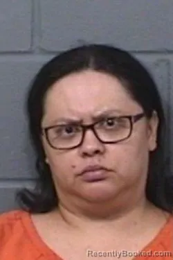 Mugshot of Comfort Michelle Gallegos booked in Geary County, Kansas on August 22, 2026